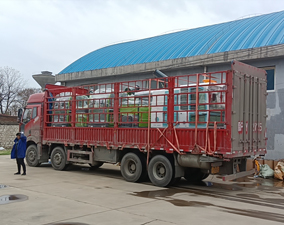 駕駛式道路掃地車(chē)發(fā)往天津